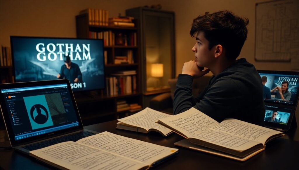 Смотреть онлайн бесплатно Готэм все сезоны в хорошем качестве Смотреть онлайн бесплатно Готэм - иллюстрация