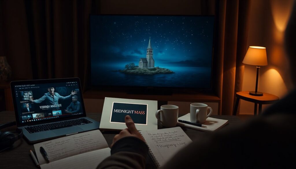 Смотреть онлайн бесплатно Полуночная месса в хорошем качестве без регистрации Смотреть онлайн бесплатно Полуночная месса - иллюстрация