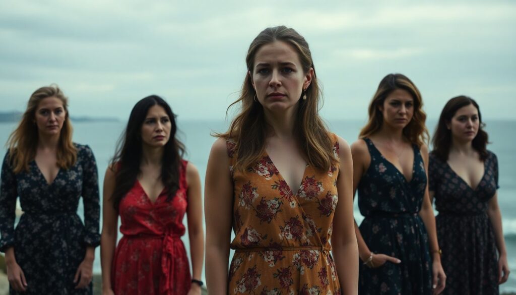 Смотреть онлайн бесплатно Большая маленькая ложь в хорошем качестве Смотреть онлайн бесплатно Большая маленькая ложь - иллюстрация