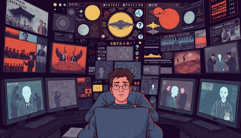 Смотреть онлайн бесплатно Задача трех тел - иллюстрация