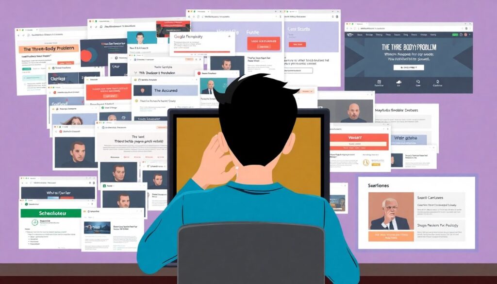 Смотреть онлайн бесплатно Задача трех тел - иллюстрация