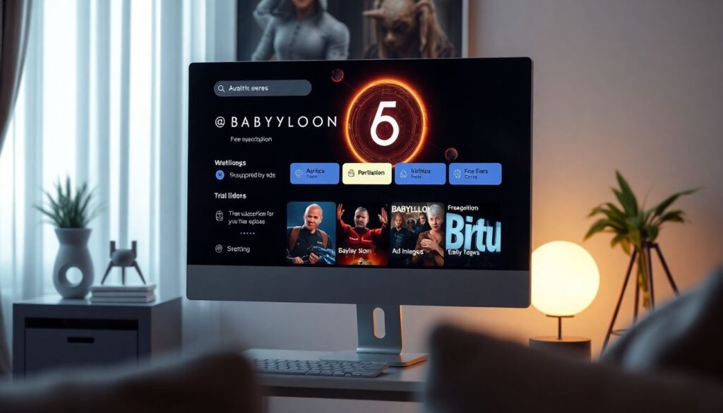 Смотреть онлайн бесплатно Вавилон 5 - иллюстрация