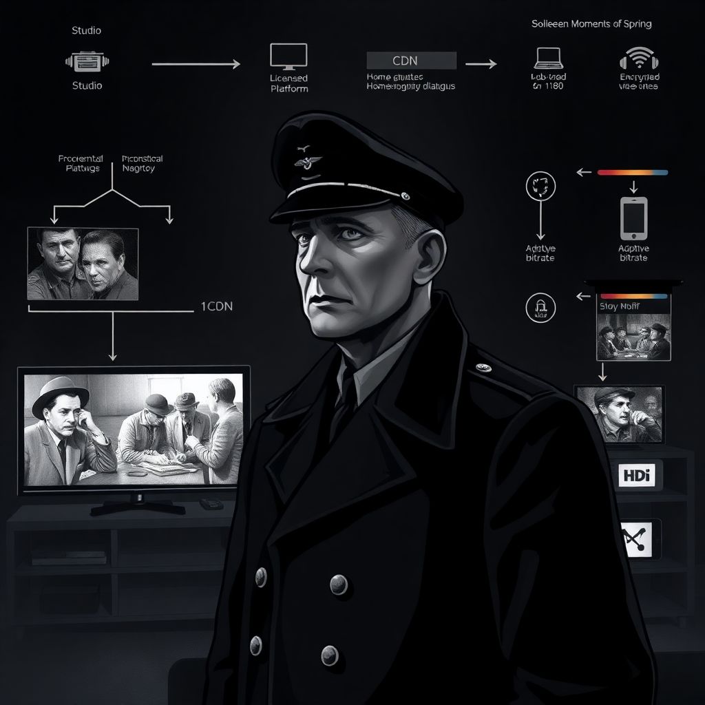 Смотреть онлайн бесплатно Семнадцать мгновений весны