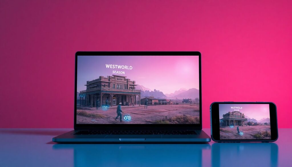 Смотреть онлайн бесплатно Мир Дикого Запада в хорошем качестве без регистрации Смотреть онлайн бесплатно Мир Дикого Запада - иллюстрация