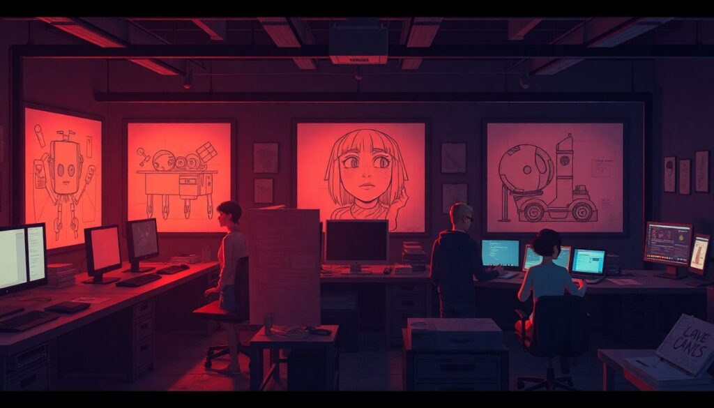 Смотреть онлайн бесплатно Любовь, смерть и роботы в хорошем качестве Hd Смотреть онлайн бесплатно Любовь, смерть и роботы - иллюстрация