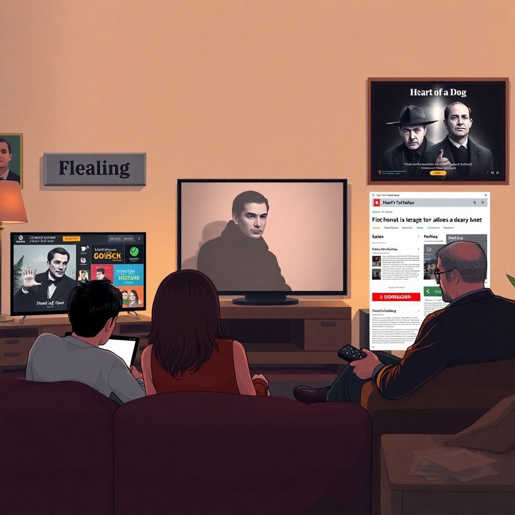 Смотреть онлайн бесплатно «Собачье сердце» в хорошем качестве без регистрации Смотреть онлайн бесплатно Собачье сердце