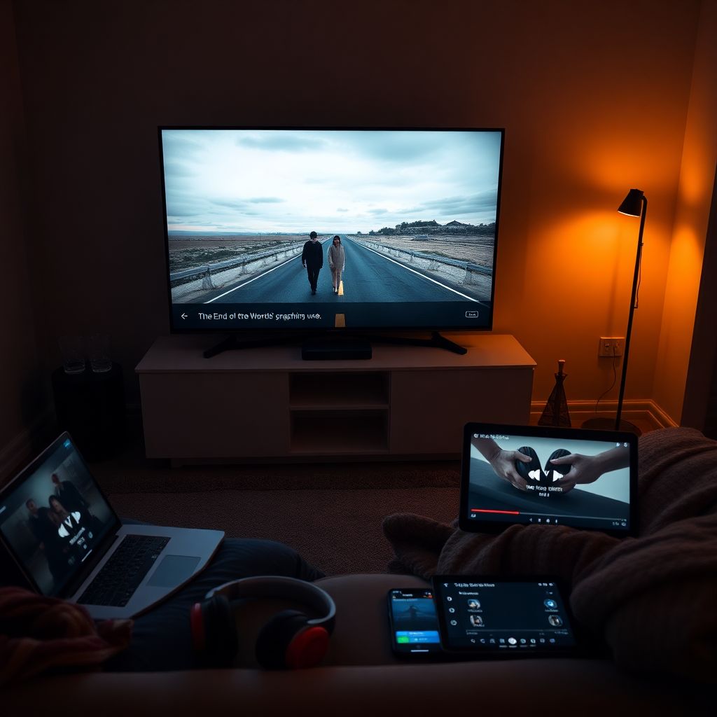 Смотреть онлайн бесплатно Конец ***го мира в хорошем качестве Hd Смотреть онлайн бесплатно Конец ***го мира