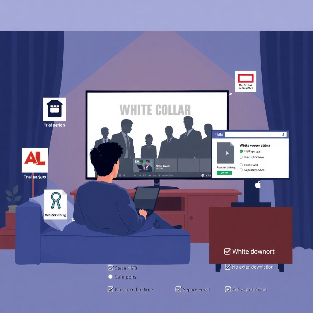 Смотреть онлайн бесплатно Белый воротничок в хорошем качестве без регистрации Смотреть онлайн бесплатно Белый воротничок