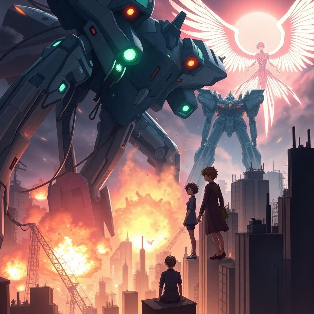 Смотреть онлайн бесплатно Евангелион