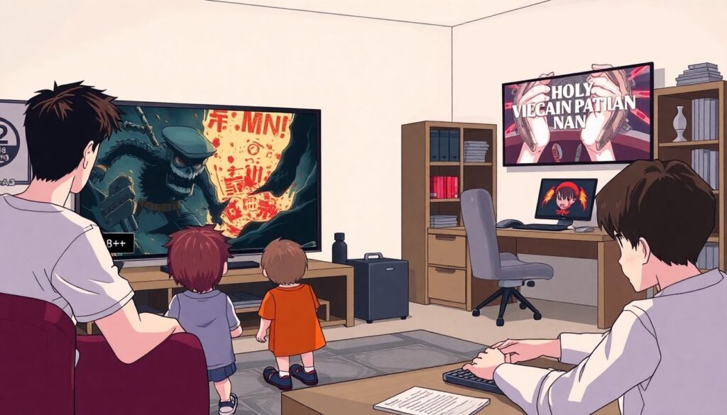 Смотреть онлайн бесплатно Человек-бензопила - иллюстрация