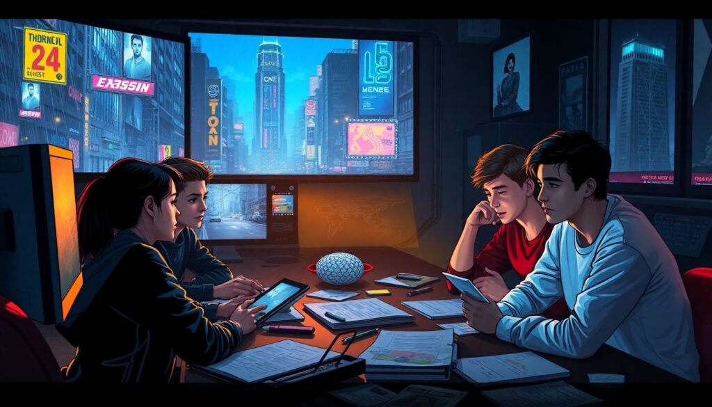 Смотреть онлайн бесплатно Киберпанк: Бегущие по краю в хорошем качестве Смотреть онлайн бесплатно Киберпанк: Бегущие по краю - иллюстрация