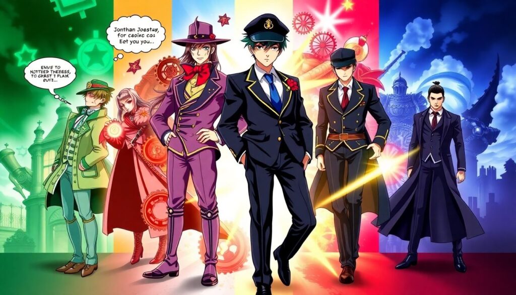 Смотреть онлайн бесплатно Невероятные приключения ДжоДжо в хорошем качестве Смотреть онлайн бесплатно Невероятные приключения ДжоДжо - иллюстрация