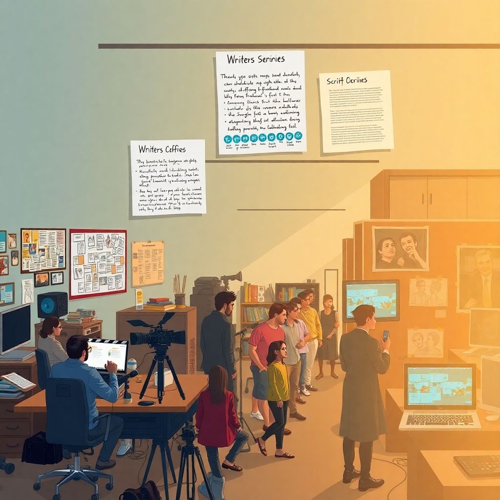 Как создаётся один эпизод сериала: путь от сценария до финального монтажа Как создаётся один эпизод сериала: от сценария до финального монтажа