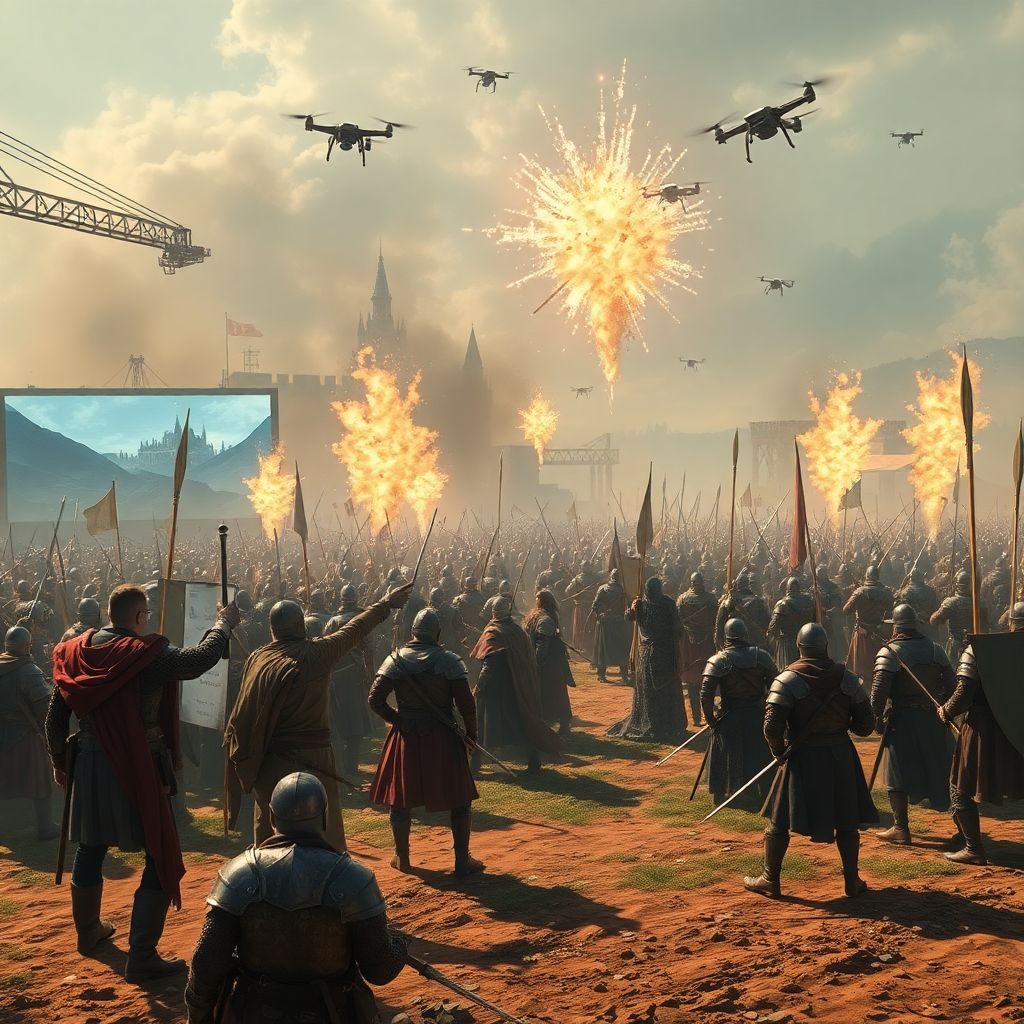 За кадром: как снимают масштабные батальные сцены в исторических и фэнтези сериалах