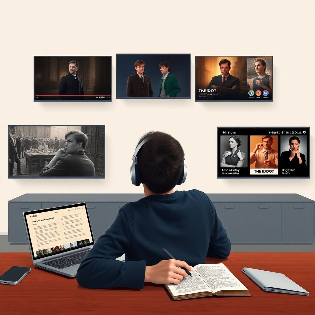 Смотреть онлайн бесплатно Идиот в хорошем качестве без регистрации Смотреть онлайн бесплатно Идиот