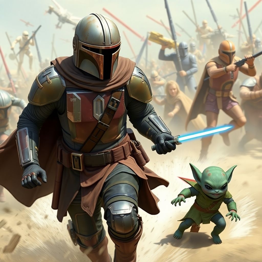 Основной трейлер фильма «Мандалорец и Грогу»: новое кино по «Звёздным войнам»